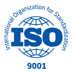 ISO 9001 certified