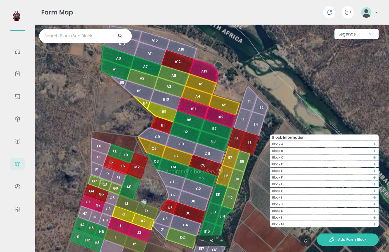 Maroi Boerdery BK — Farm season planning